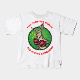 Boxing Kangaroo Kids T-Shirt